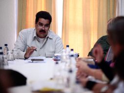 Nicolás Maduro dijo que el mandatario presenta un ''cuadro de salud complejo''. ARCHIVO  /