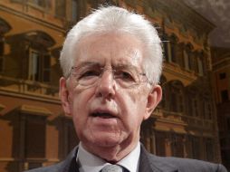 Monti refirió creo que la emergencia no ha acabado, está acabada la emergencia financiera. AP  /