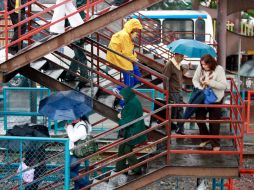 En los próximos días se espera un fuerte temporal con lluvias y vientos en la mayor parte del país. ARCHIVO  /