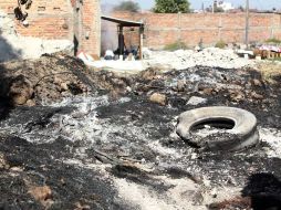 En un recorrido se se notificaron al menos 12 perímetros pequeños con materias carbonizadas.  /