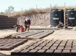 La fabricación de bloques para construcción es y ha sido el símbolo de distinción del municipio.  /
