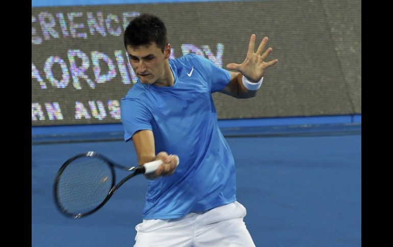 Bernard Tomic había dado a Australia la ventaja de 1-0 con un triunfo de 7-6 (6), 3-6, 7-5 sobre Tommy Haas. AFP  /