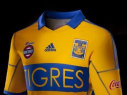 El uniforme mantiene los colores tradicionales del club. ESPECIAL  www.tigres.com.mx  /