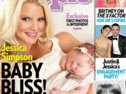 La actriz y cantante estadunidense Jessica Simpson fue madre primeriza. ARCHIVO  /