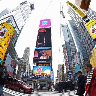 Times Square lista para dar la bienvenida al 2013