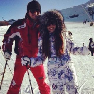 Danna Paola y Eleazar Gómez gozan vacaciones en EU