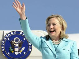 Clinton fue hospitalizada hoy tras serle detectado un coágulo de sangre. EFE  /