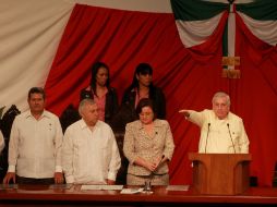 Arturo Núñez Jiménez asumió la gubernatura para el periodo 2013-2018. NTX  /