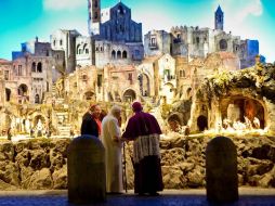 Fue la sureña región italiana de la Basilicata la encargada de donar al Papa la obra. AFP  /