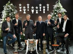 El equipo manifestó sus deseos de cara al siguiente año. ESPECIAL  /