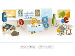 Un doodle que bien simboliza una filosofía para el nuevo año. ESPECIAL  /