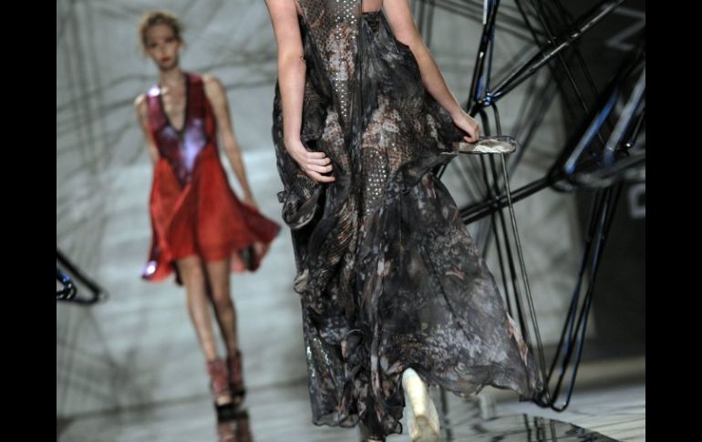 Una imagen que ya no se verá en Israel: la modelo excesivamente delgada. ARCHIVO  /