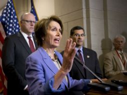 Nancy Pelosi, líder de la minoría en la Cámara de Representantes. AP  /