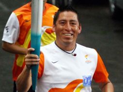 El ex marchista y medallista olímpico en Sydney 2000, Noé Hernández. MEXSPORT  /