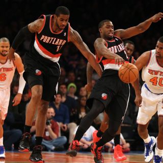 Blazers estropean debut de Stoudemire en NY