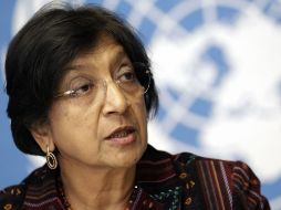 La comisaria de Derechos Humanos de Naciones Unidas, Navi Pillay. ARCHIVO  /