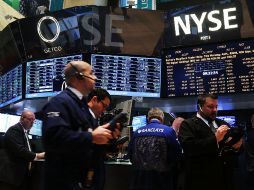 El princial índice de la Bolsa de Nueva York  ganó hoy 308.41 puntos. AFP AFP /