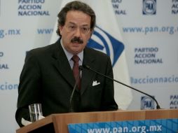 Molinar Horcasitas dijo que continuarán impulsando las reformas que el PAN incluyó en las acciones del Pacto Nacional. ARCHIVO  /