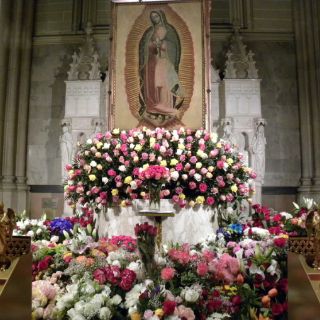 Templo poblano se incendia; dos pinturas se dañan