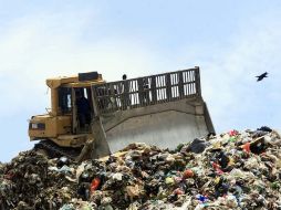 El vertedero de basura de Picachos estaba intransitable a consecuencia de la llovizna que se registró durante más de dos días. ARCHIVO  /