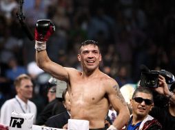 'Maravilla' Martínez logró el título de peso medio venciendo claramente a Julio César Chávez Jr. MEXSPORT  /