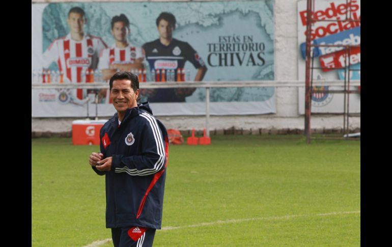 Benjamín Galindo ya está al frente de Chivas desde esta mañana. MEXSPORT  /