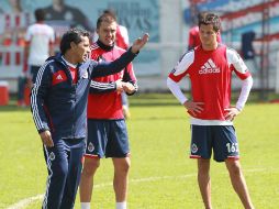 En el segundo entrenamiento que realizó Benjamín Galindo con Chivas. ARCHIVO EL INFORMADOR /