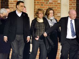 La ex representante federal por Arizona, Gabrielle Giffords, ha realizado pocas presentaciones en público desde que fue herida. AP /