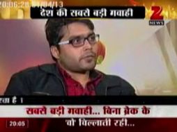 Víctima y compañero de la joven fallecida relató en una entrevista por televisión el ataque. AP /