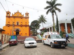 En la comunidad del municipio de Yajalón trabajan cuatro brigadas epidemiológicas de la Secretaría de Salud. NTX /