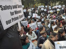 La agresión provocó protestas y manifestaciones en denuncia de la violencia que sufren las mujeres. EFE /