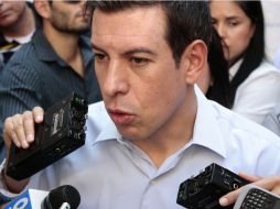 El líder de diputados del PRI, Miguel Castro, explicó que se decidió no incluir el crédito quirografario en el Presupuesto de Egresos. ARCHIVO /