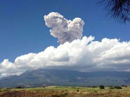 El Volcán de Colima mantiene alerta amarilla NTX /