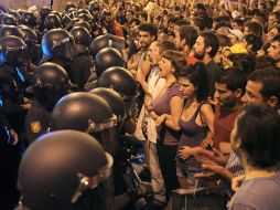 El partido defiende propuestas similares a las del movimiento 15-M. ARCHIVO /