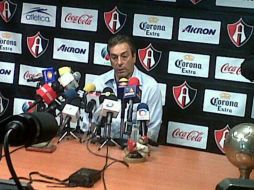 El estratega de los rojinegros considera que la pretemporada en Juriquilla se vio reflejada el partido pasado. EL INFORMADOR /