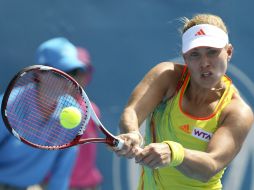 Angelique Kerber superó a la kazaja Galina Voskoboeva por parciales de 6-2 y 7-5. AP /