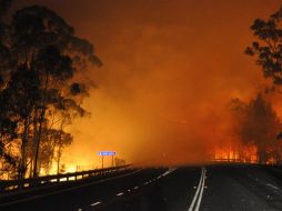 Desde el viernes se han generado incendios que consumieron 20 mil hectáreas de bosque y tierras agrícolas. AP /