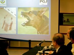 Autoridades del Distrito Federal en una conferencia de prensa sobre la muerte de cuatro personas tras el ataque de una jauría. SUN /