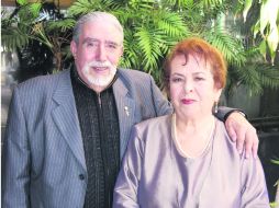 Felices. Francisco de Anda Lasso y Blanca Rosa Ramírez Ochoa festejan 50 años de matrimonio.  /