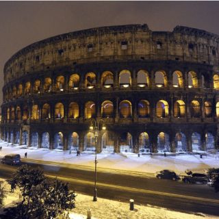 El Coliseo estuvo decorado con frescos de colores