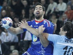 El jugador galés Nikola Karabatic buscará redimirse ante su equipo. EFE /