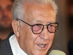 Brahimi convocó a un cambio real y no sólo superficial en Siria. AP /