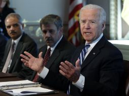 El vicepresidente se reunió con representantes de las organizaciones de caza y de práctica de tiro. REUTERS /