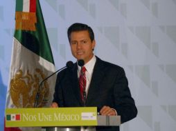 El mandatario Enrique Peña Nieto, subrayó que en materia social y económica se aplicará conocimiento para lograr mejores productos. ARCHIVO /