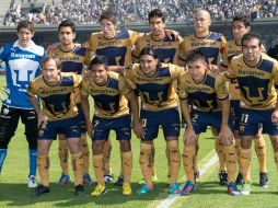 El cuadro universitario busca sus primeros tres puntos tras empatar frente al Atlas. MEXSPORT /