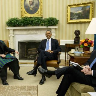 Obama y Karzai se reúnen en la Casa Blanca