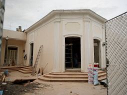 Con más de quince días de avance, por fin fue clausurada la intervención de la finca con valor patrimonial. ARCHIVO /
