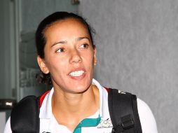 Laura Sánchez espera estar a tiempo para el Mundial de la FINA. MEXSPORT /