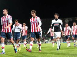 El cuadro rojiblanco sumó su primera derrota del partido. MEXSPORT /