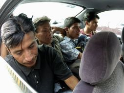 Los ciudadanos fueron trasladados a las estaciones migratorias en cada entidad, donde recibieron atención médica y alimentación. ARCHIVO /